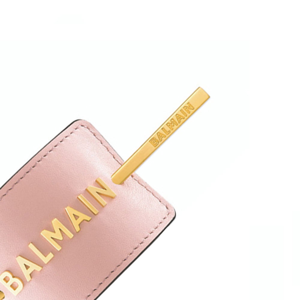 Balmain Limited Edition Pastel Green Embossed Hair Barrette SS20