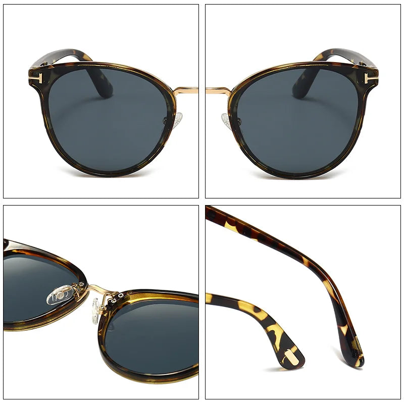 2021 Polarized Lady Sunglasses Cat Eye Fashion Sun Glasses Luxury Woman Female Brand Ultralight Frame Tourism Party Leisu