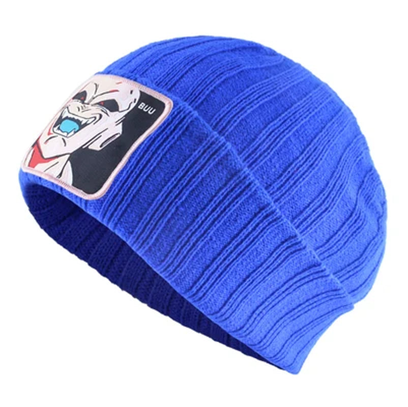 Fashion Knitted Beanie with Patch Autumn Winter Soft Knitting Skullies Hats Men Women Streetwear Gorras TMBUU