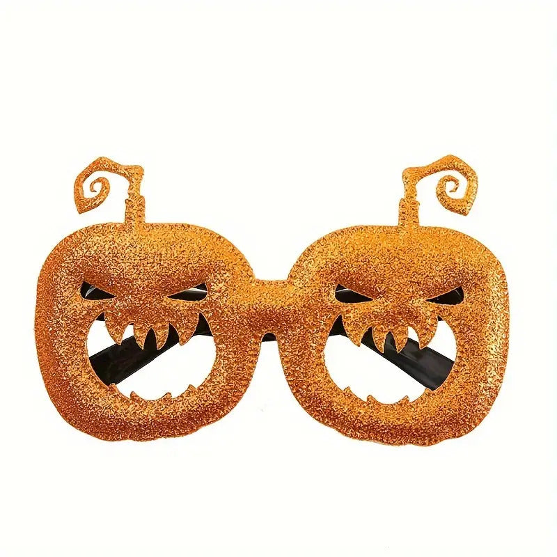 12 Pcs Halloween Glasses Bulk Glitter Party Glasses for Kids Halloween Party Favors Halloween Cosplay Accessories Costume Party Supplies Decorations