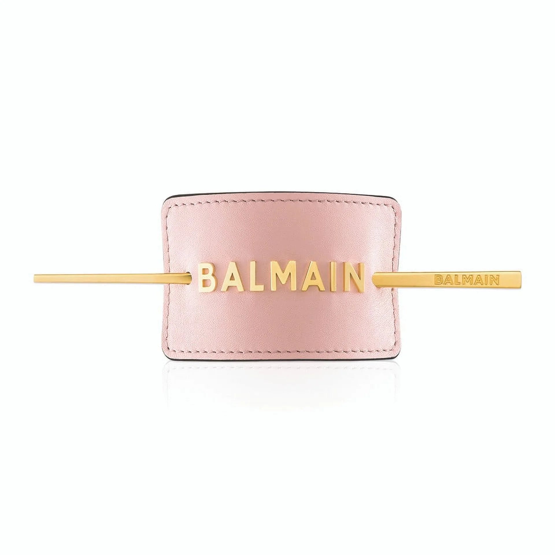 Balmain Limited Edition Pastel Green Embossed Hair Barrette SS20