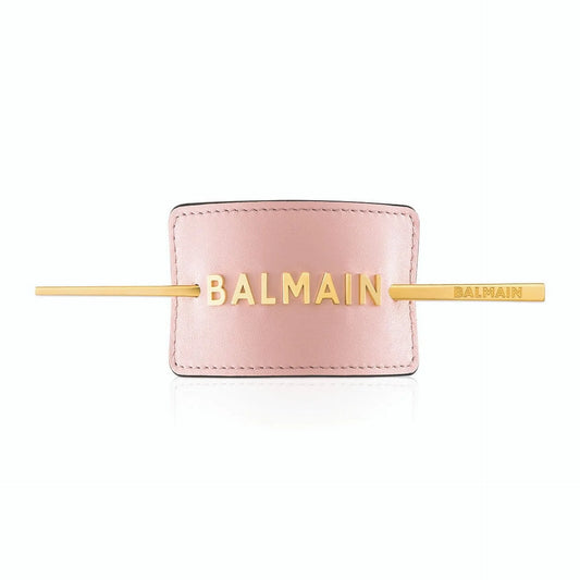 Balmain Limited Edition Pastel Green Embossed Hair Barrette SS20